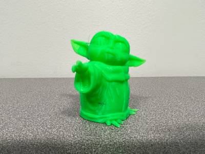 3D Printed Yoda