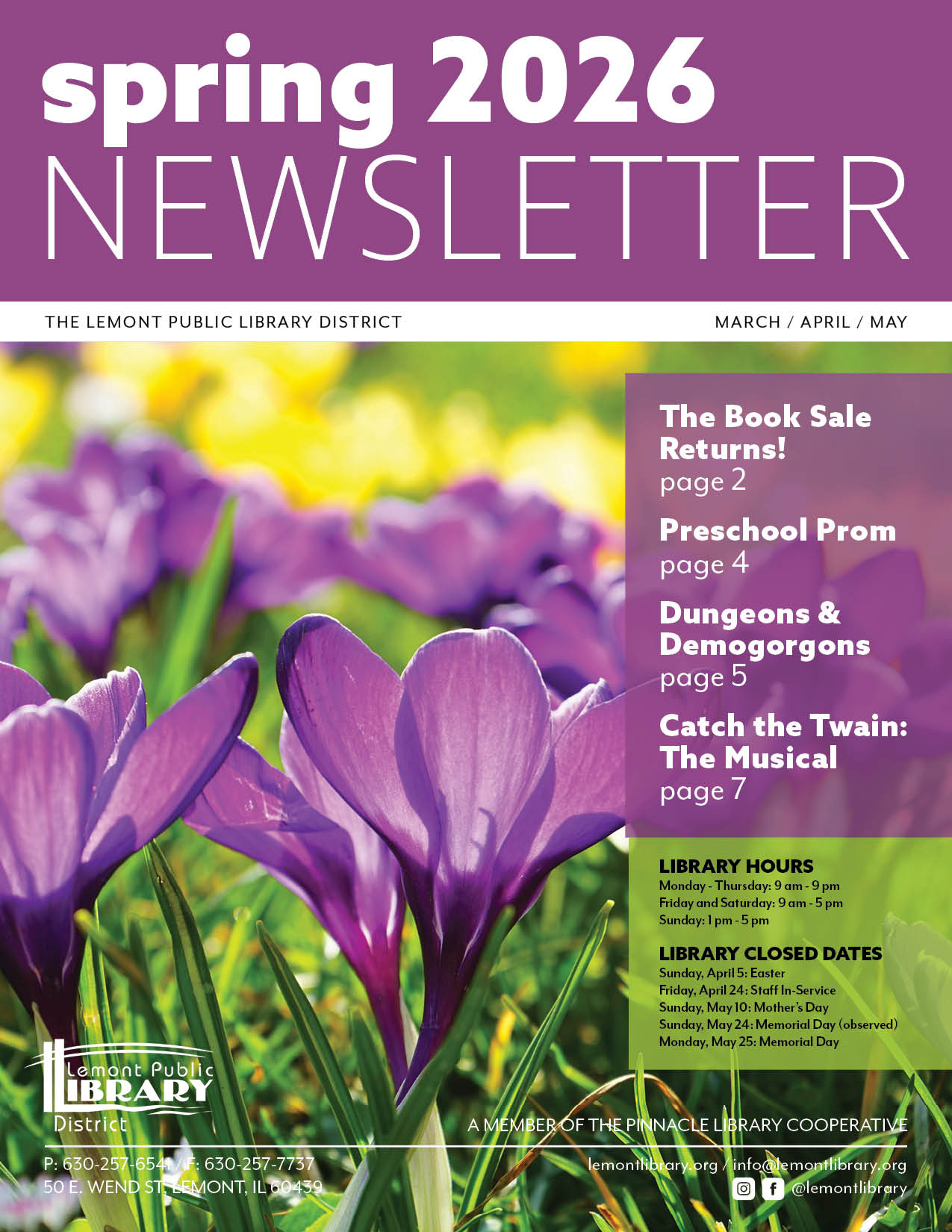 Spring 2026 Newsletter